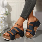 Saskia Comfort Wedge Sandals