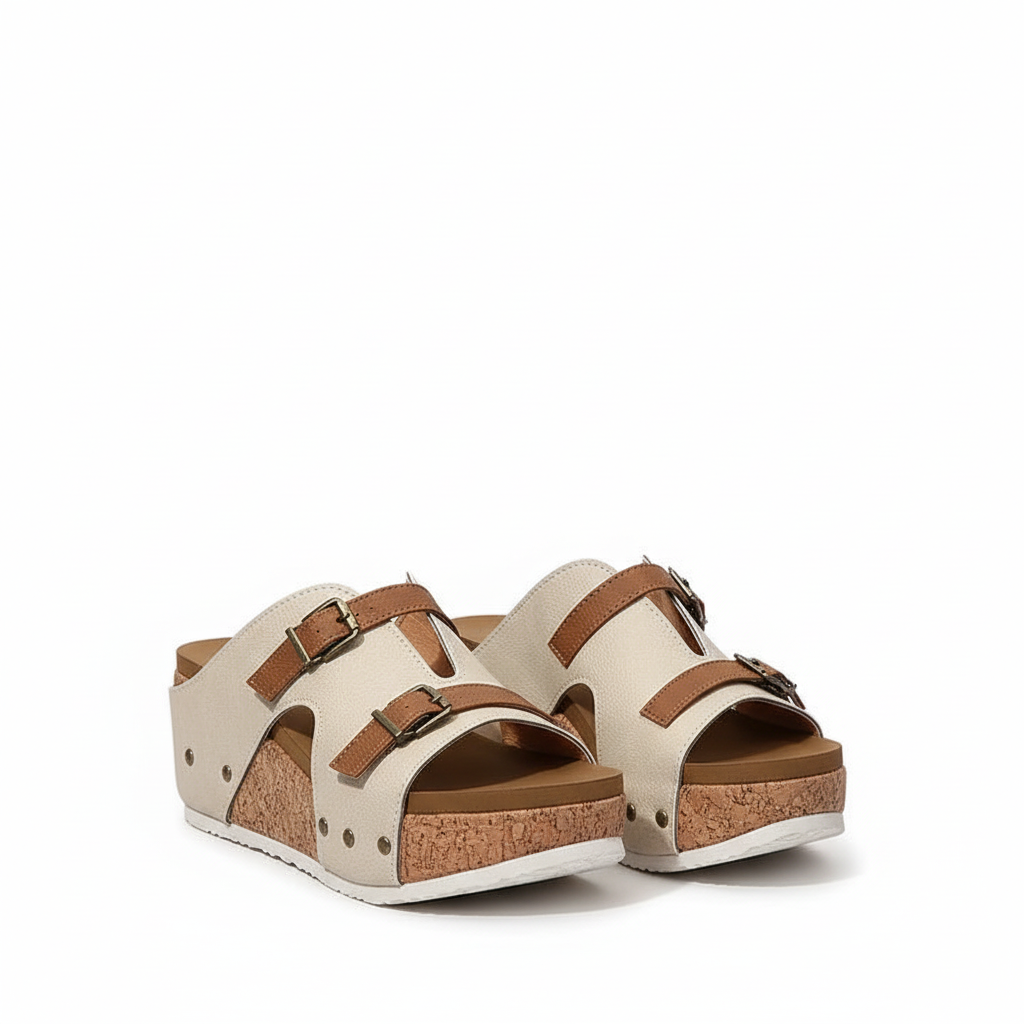 Saskia Comfort Wedge Sandals
