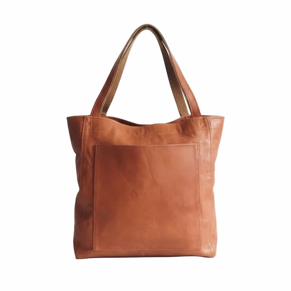 Women's Elvi Structured Leather Shoulder Bag