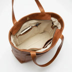Women's Elvi Structured Leather Shoulder Bag