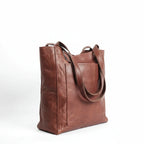 Women's Elvi Structured Leather Shoulder Bag