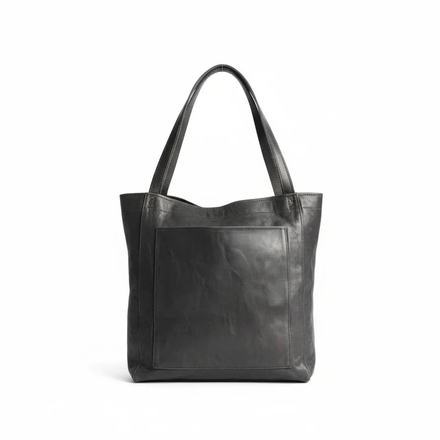 Women's Elvi Structured Leather Shoulder Bag