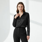 Women's Vira Luxurious Classic Satin Blouse